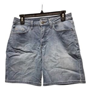 Riders by Lee Blue Denim Midrise Shorts Women’s Size 6M